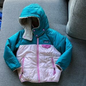 Girls Patagonia Reversible Winter Coat